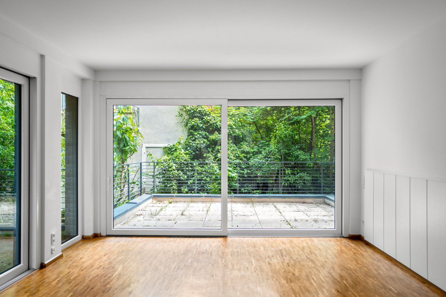 großer Balkon