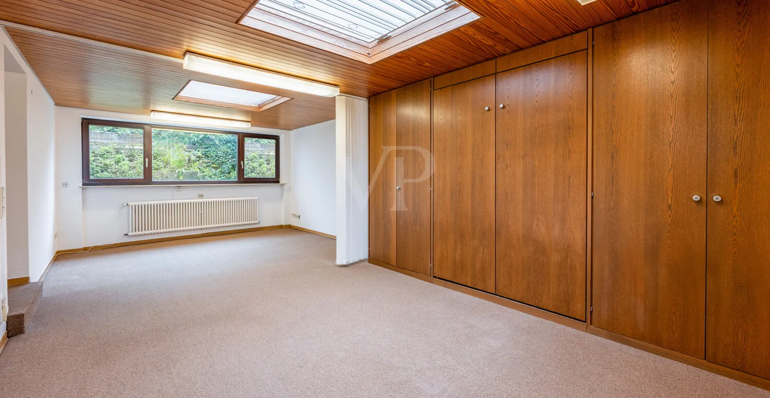 ehemaliges Büro im Untergeschoss
