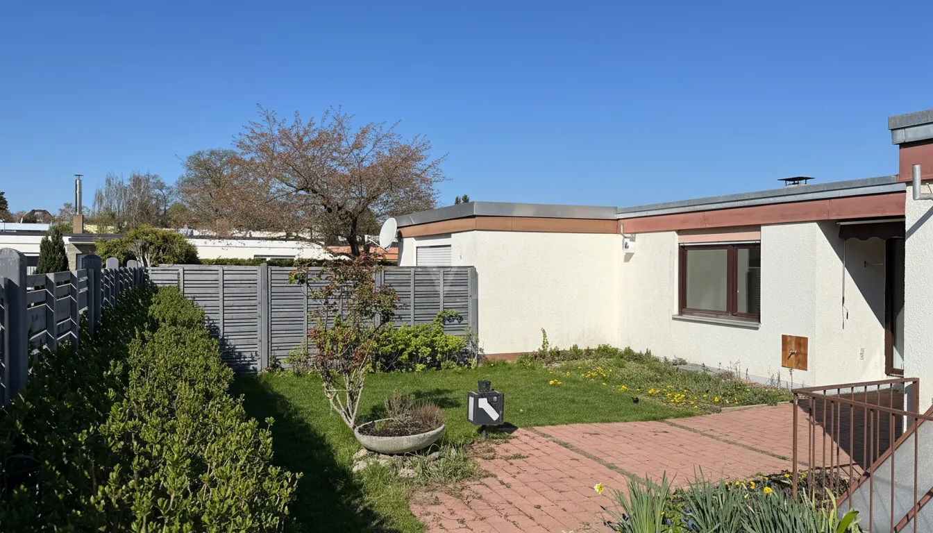 Der Garten mit Privatspähre