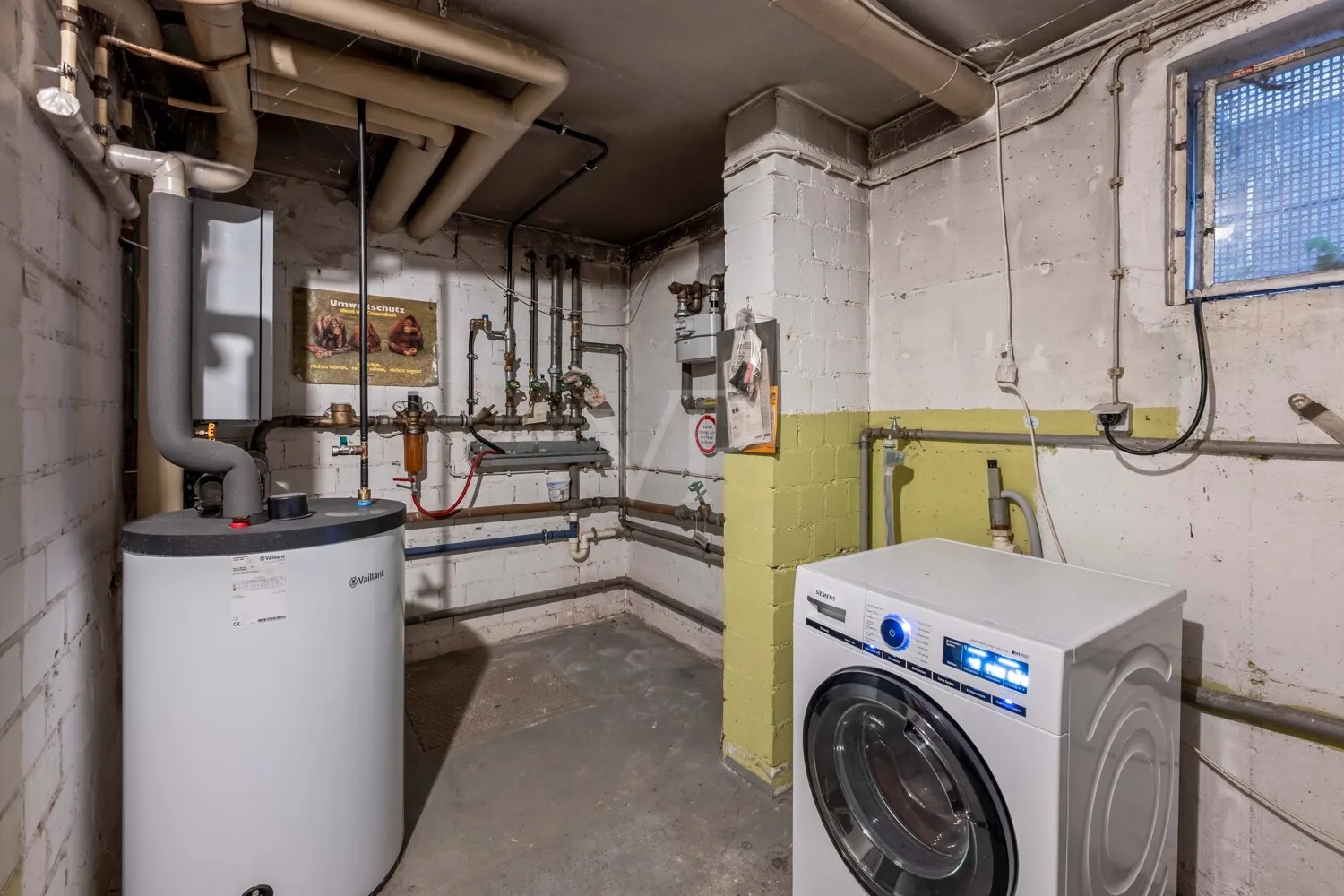 Hauswirtschaftsraum mit Technik