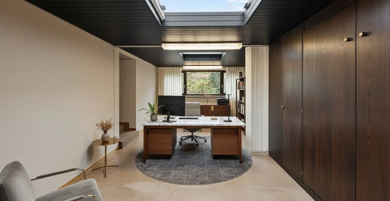 aktueller Hobbyraum zur vielseitigen Nutzung-Visualisierung