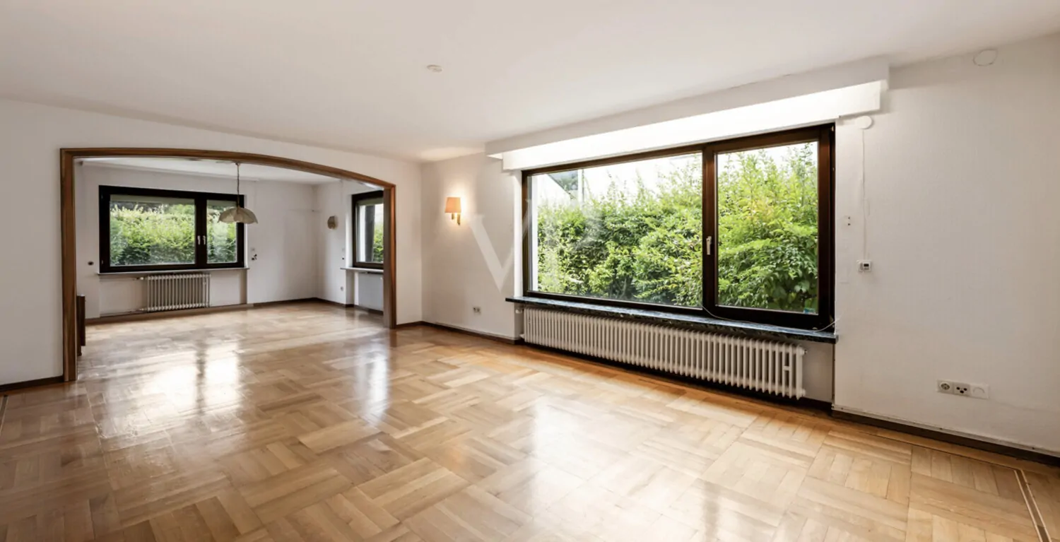 offener Wohn-Essbereich im Erdgeschoss