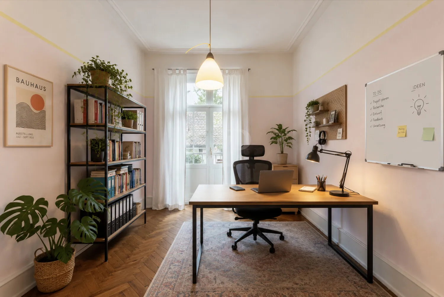 Arbeitszimmer - Visualisierung