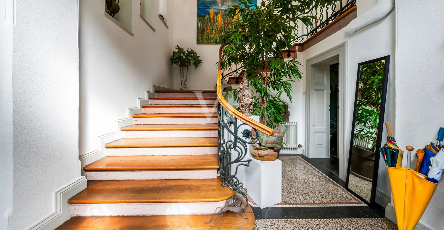 Eingangsbereich von der Erdgeschosswohnung