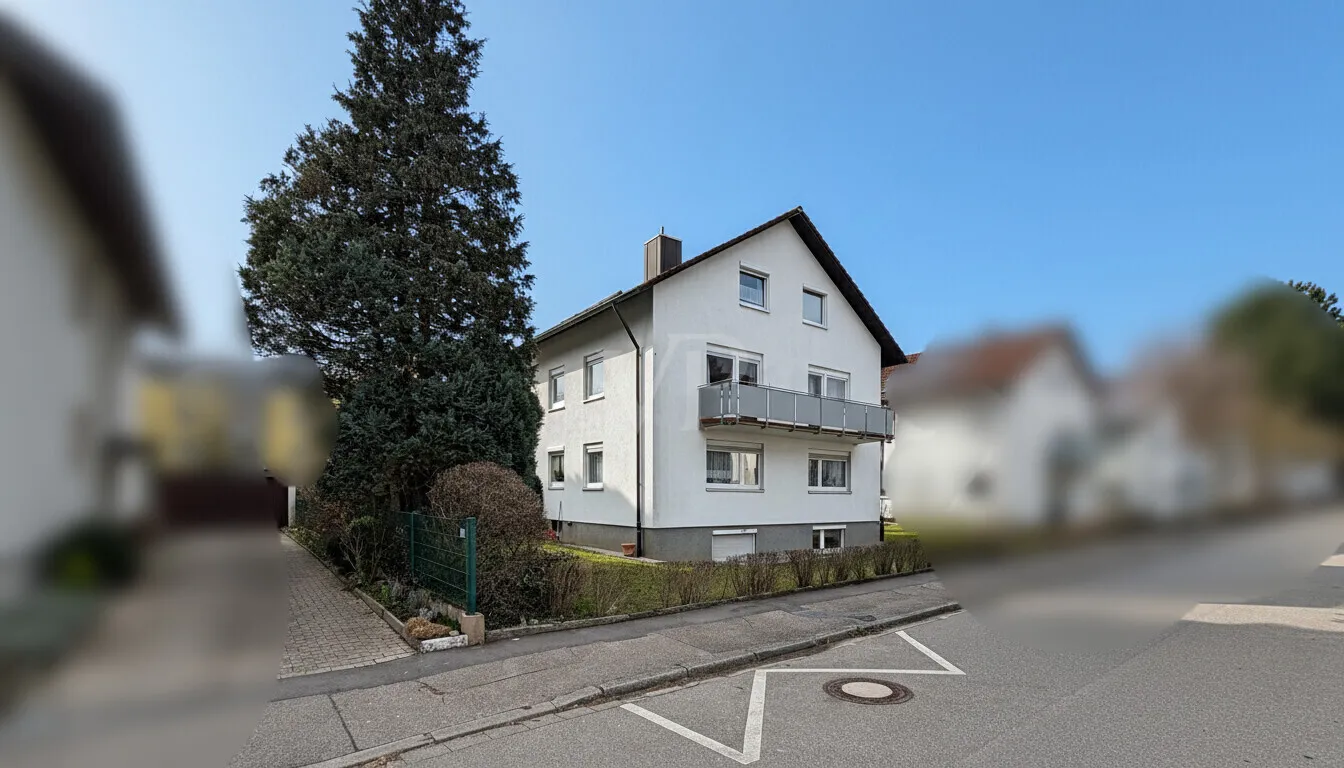 Ansicht von der Straße