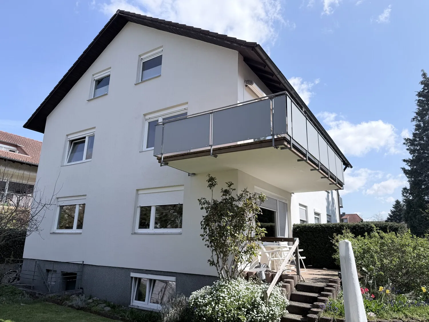 Blick von der Gartenseite