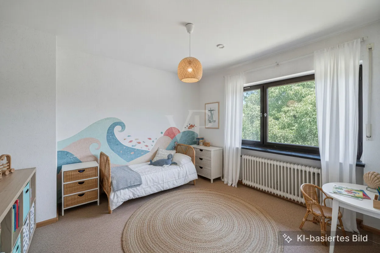Kinderzimmer KI Gestaltungsvorschlag