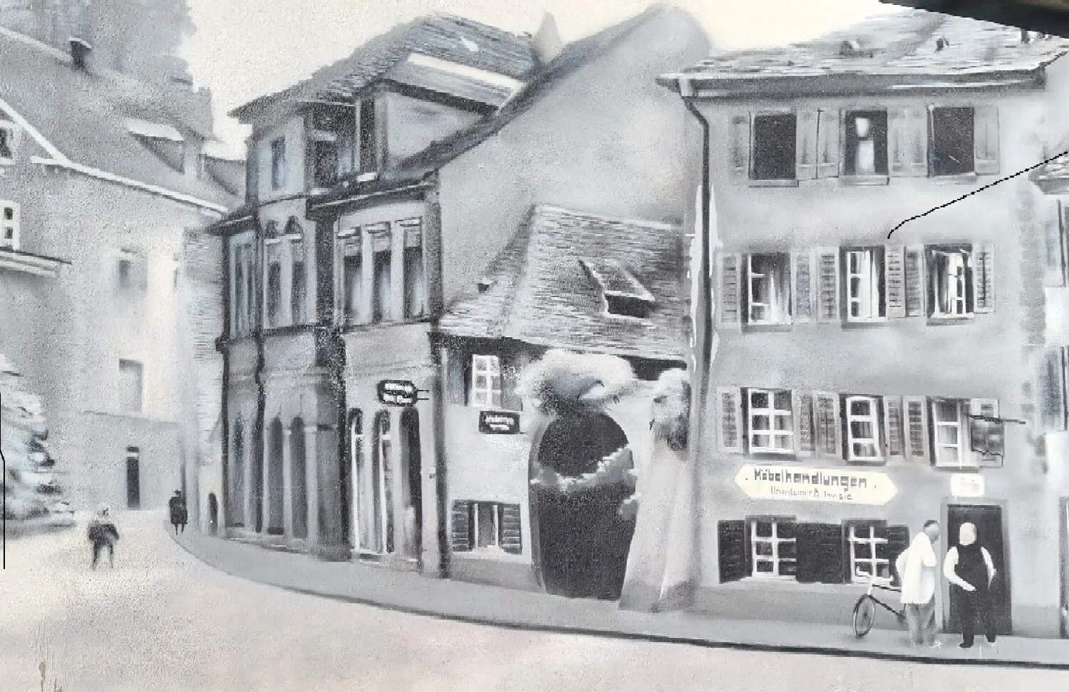 Postkartenmotiv Gerberau 40