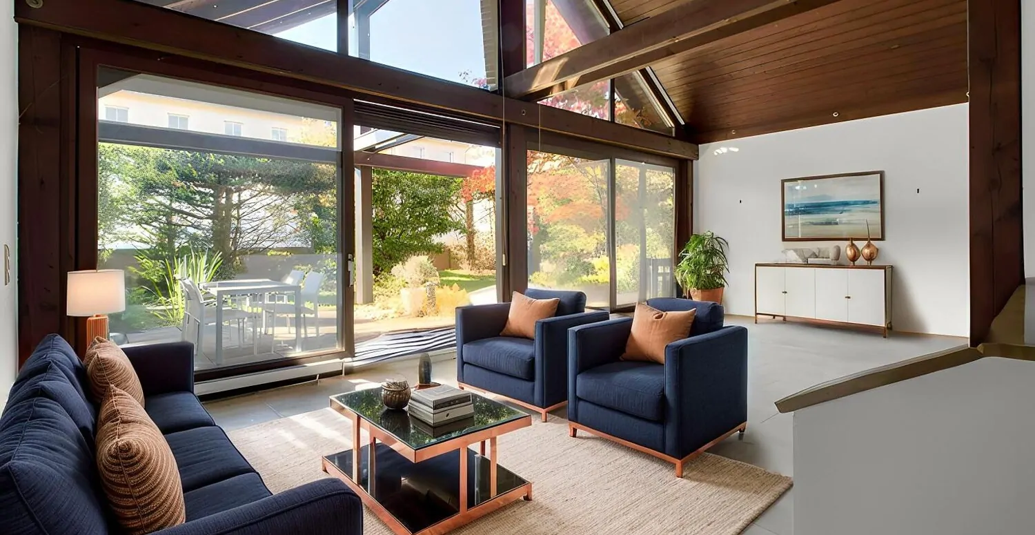 Einrichtungsbeispiel Wohnzimmer