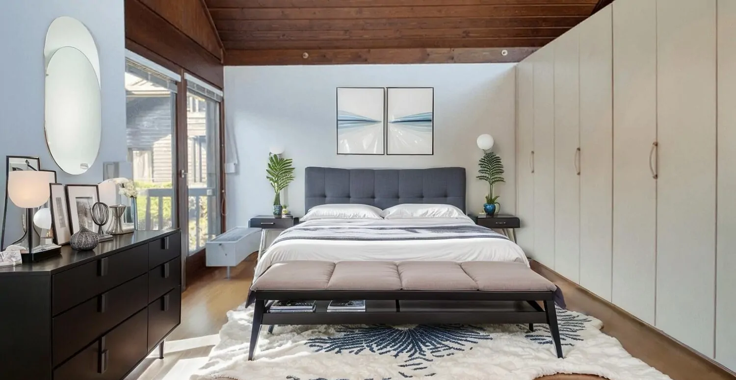 Einrichtungsbeispiel Schlafzimmer