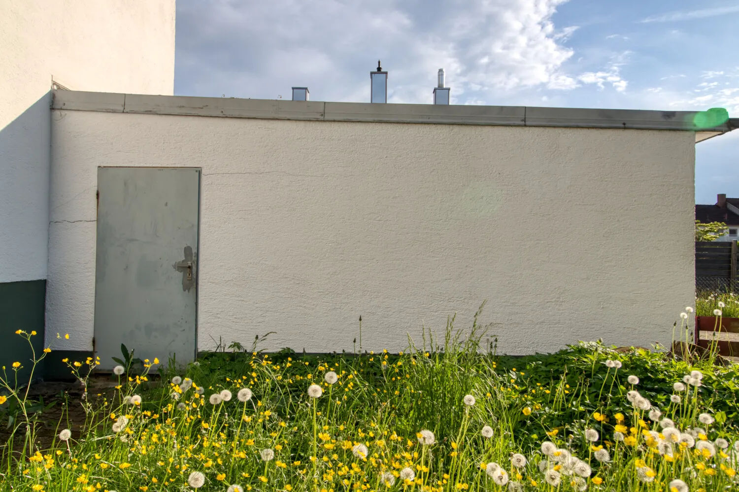Garage Nordansicht