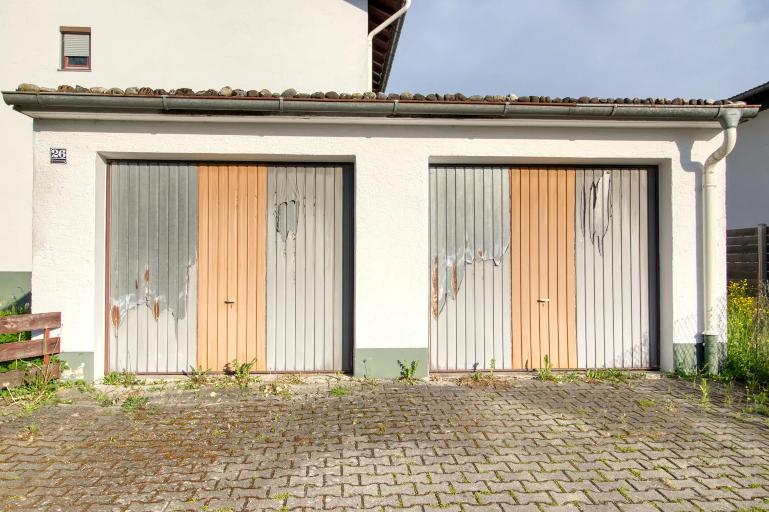 Garage Westansicht