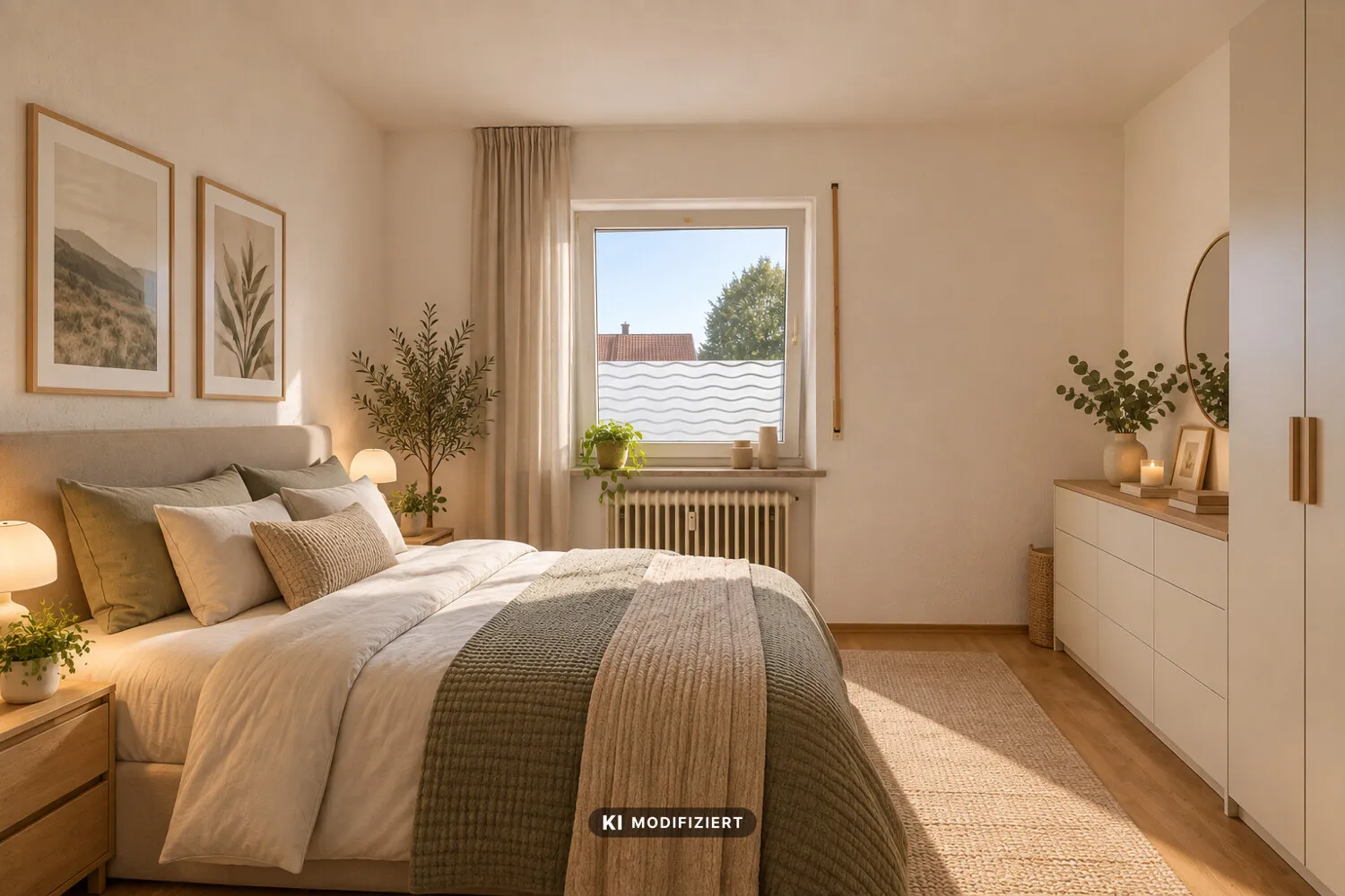 KI-generiertes-Einrichtungsbeispiel-Schlafzimmer