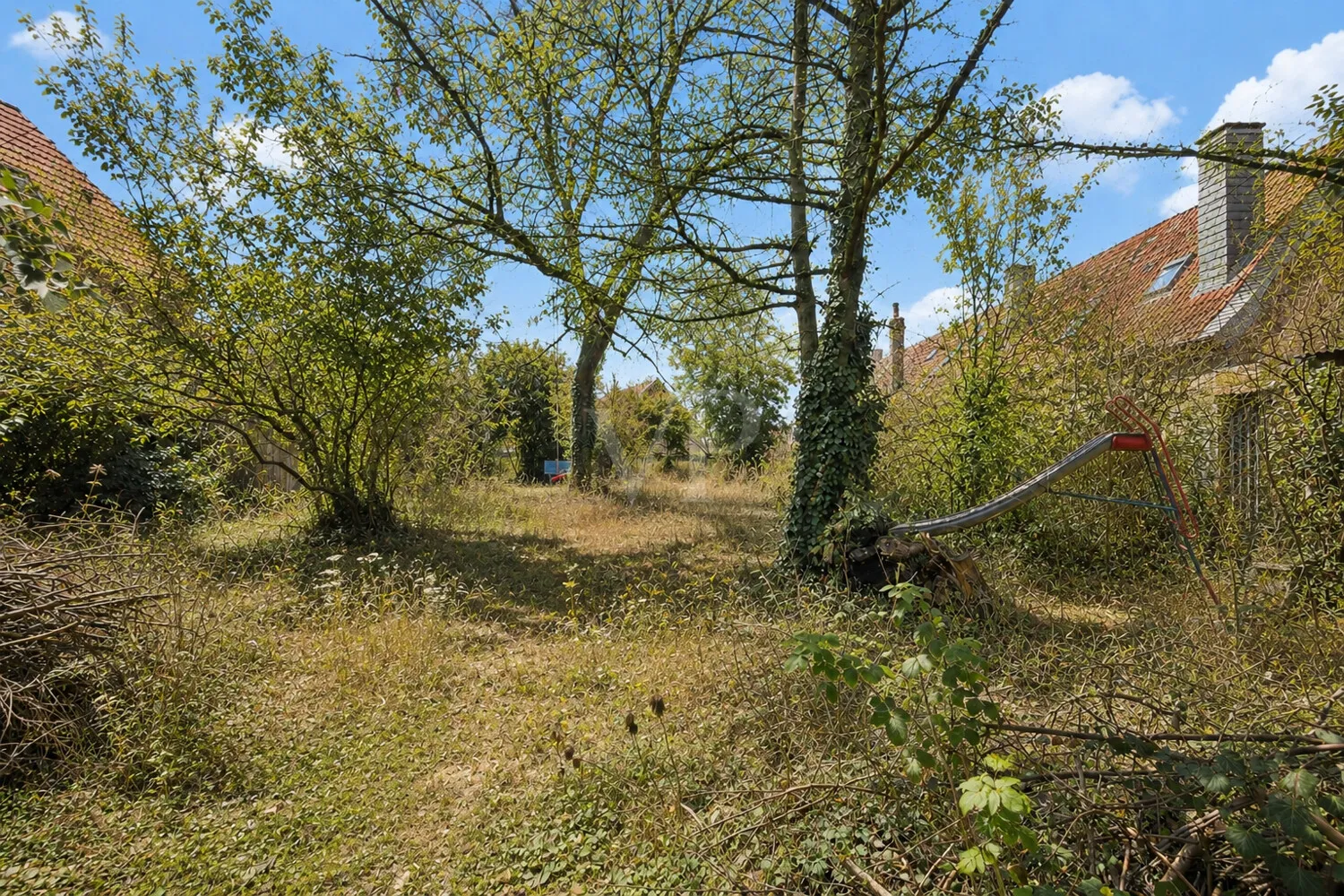 großes Gartengrundstück