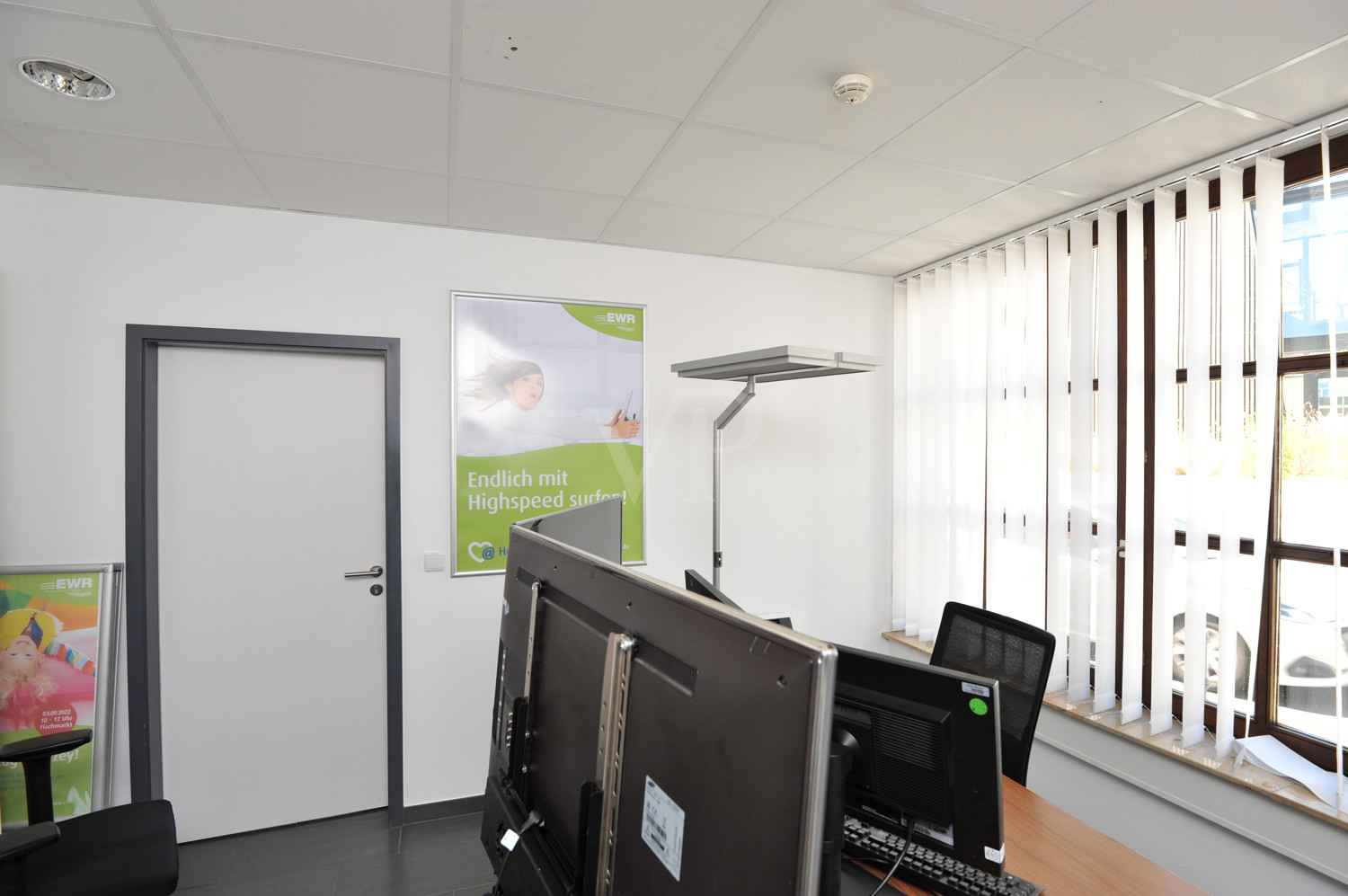 Büro 2 im Erdgeschoss  ca. 15 m²