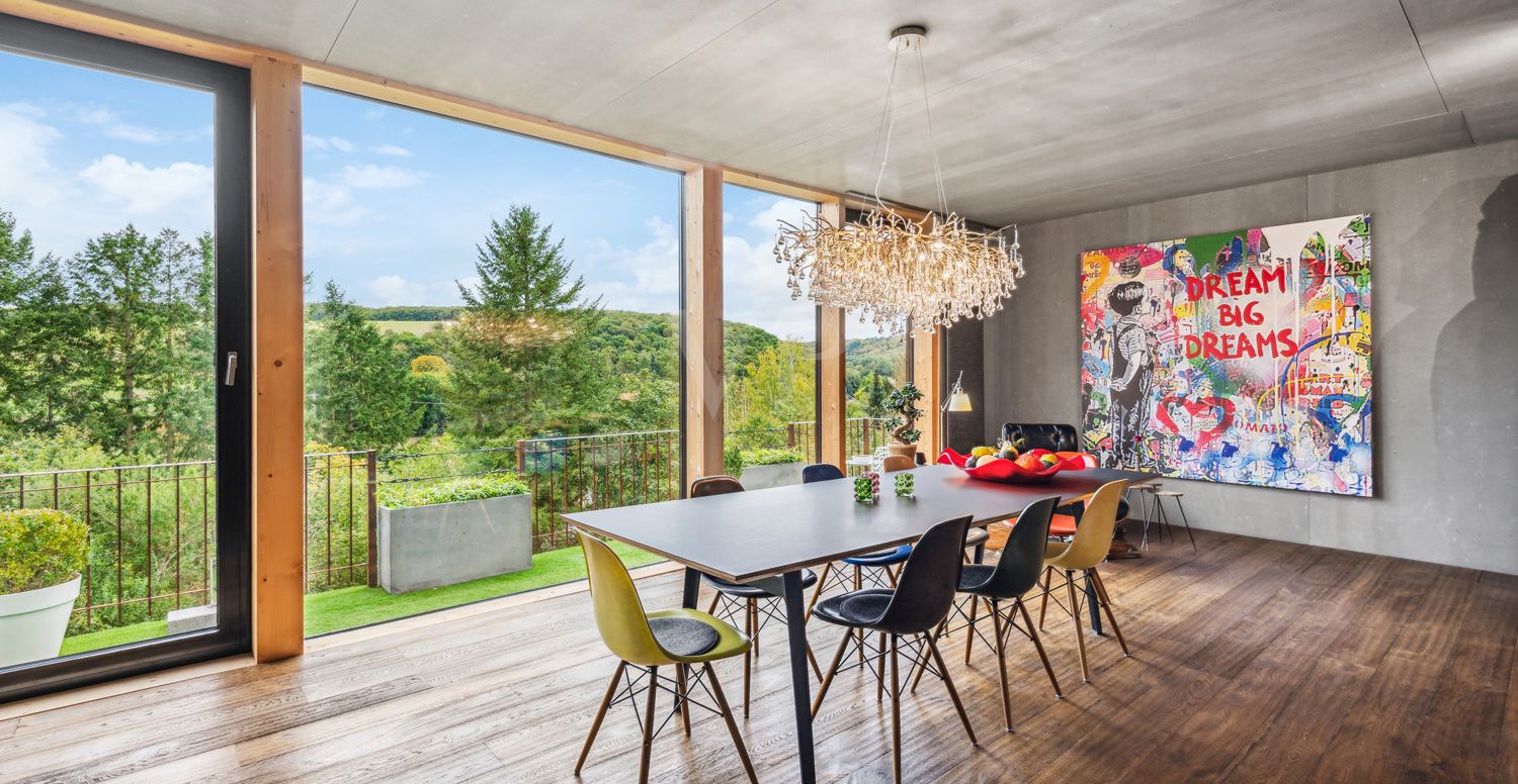 Esszimmer mit Aussicht