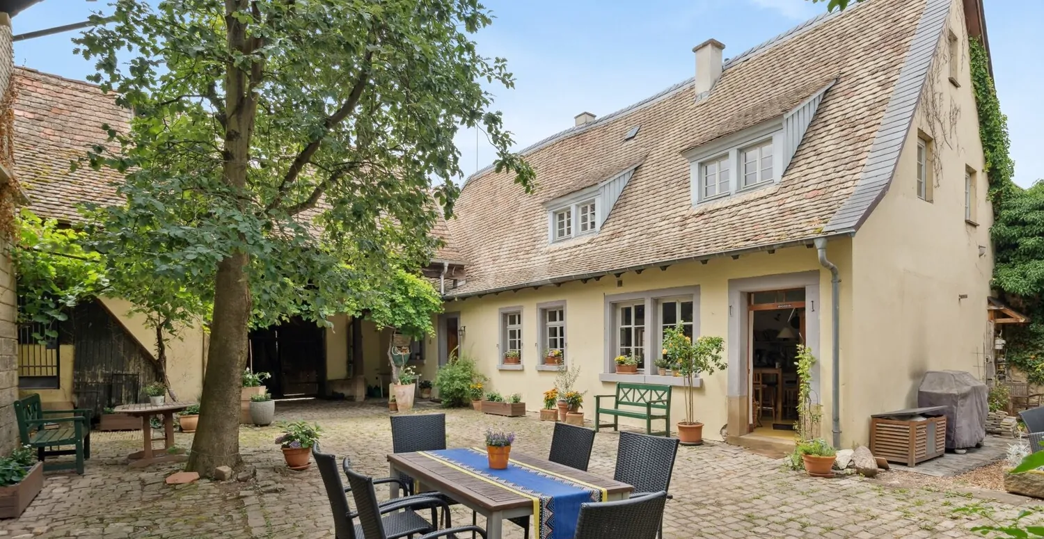 Innenhof Ansicht Haupthaus