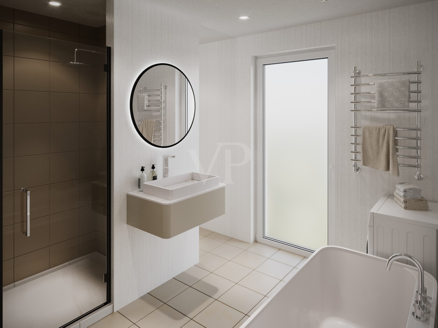 Visualisierung Badezimmer