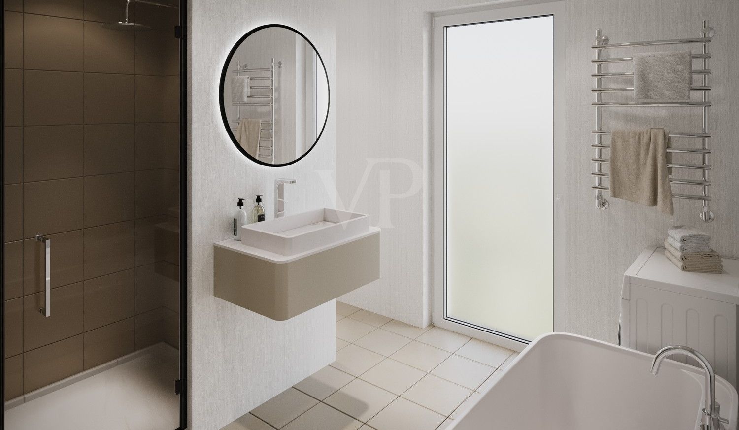 Visualisierung Badezimmer