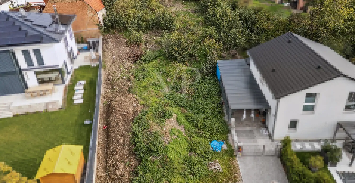 Vogelperspektive Westseite nahe