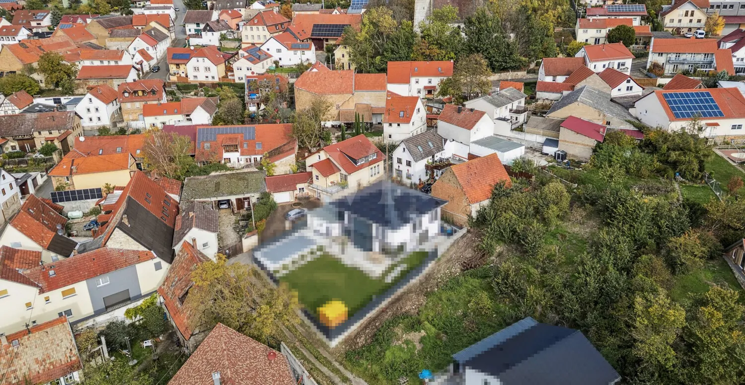 Vogelperspektive Südseite