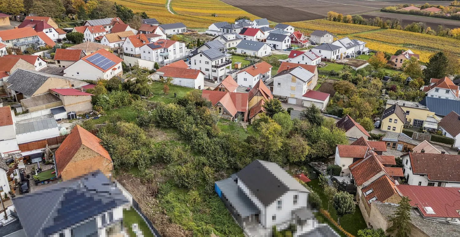 Vogelperspektive Westseite