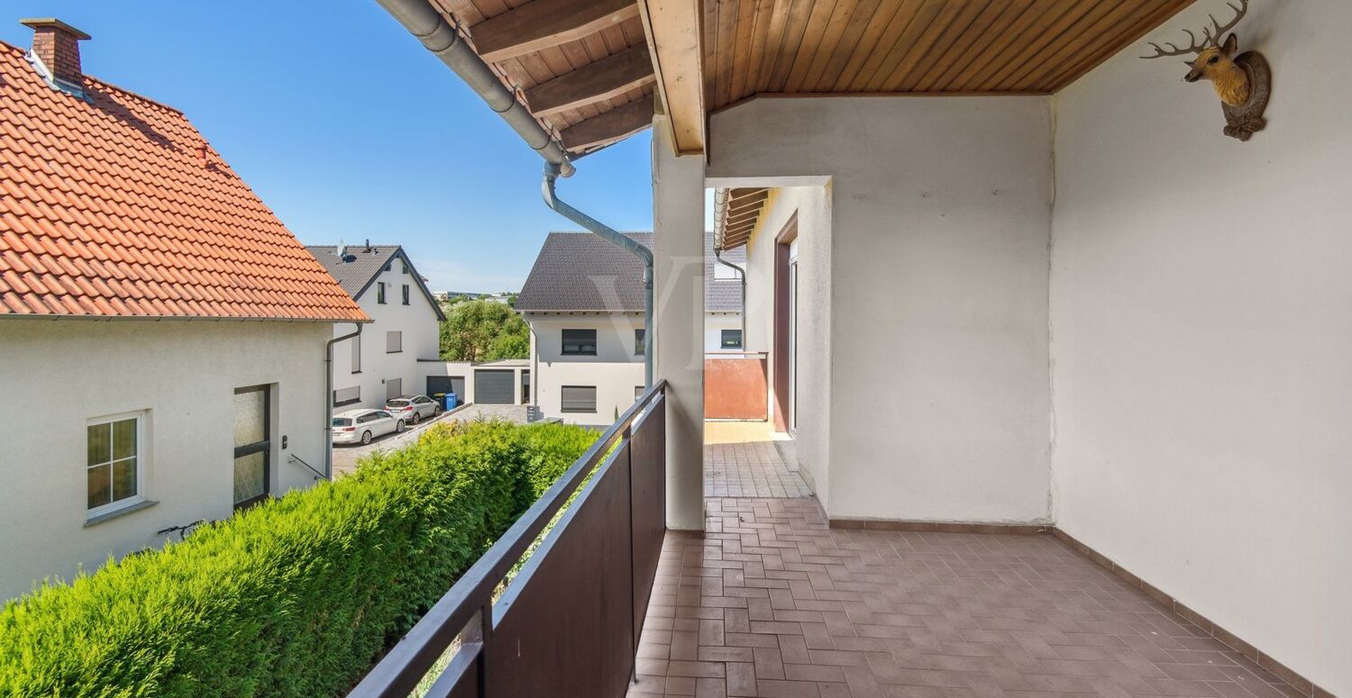 Loggia und Balkon
