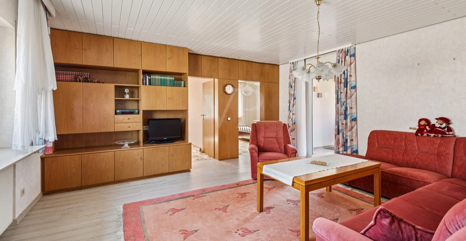 Wohnzimmer im Obergeschoss