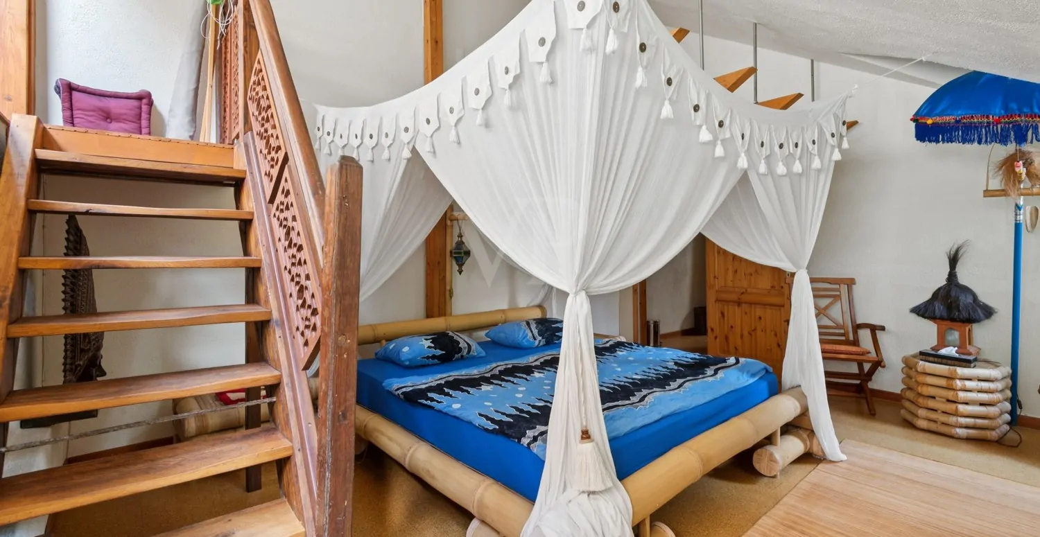 Schlafzimmer mit Terrassenzugang