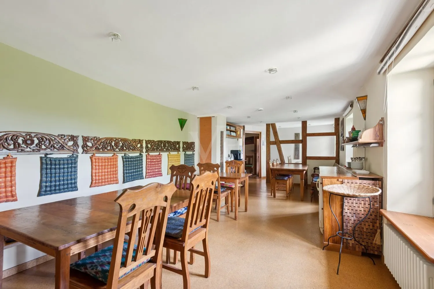 Frühstücksraum für Gäste