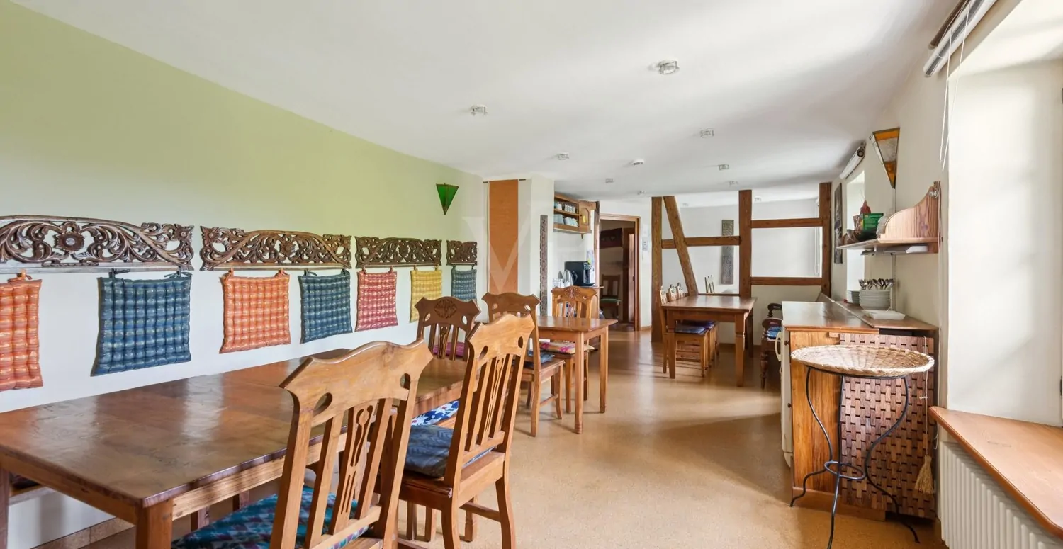 Frühstücksraum für Gäste