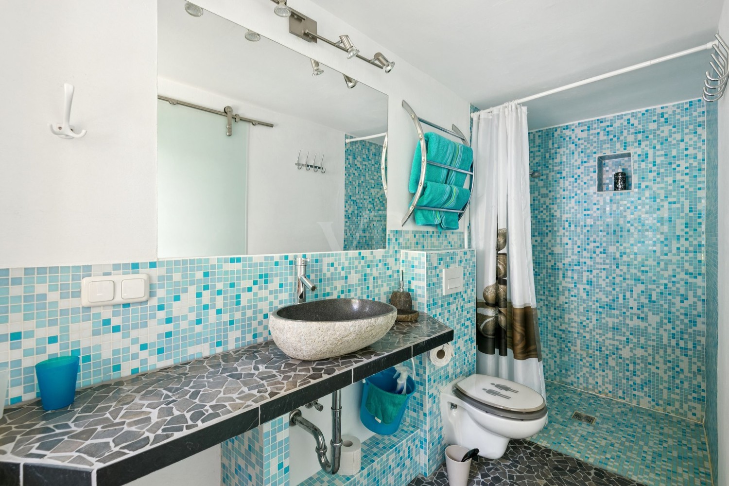 Badezimmer kleines Apartment