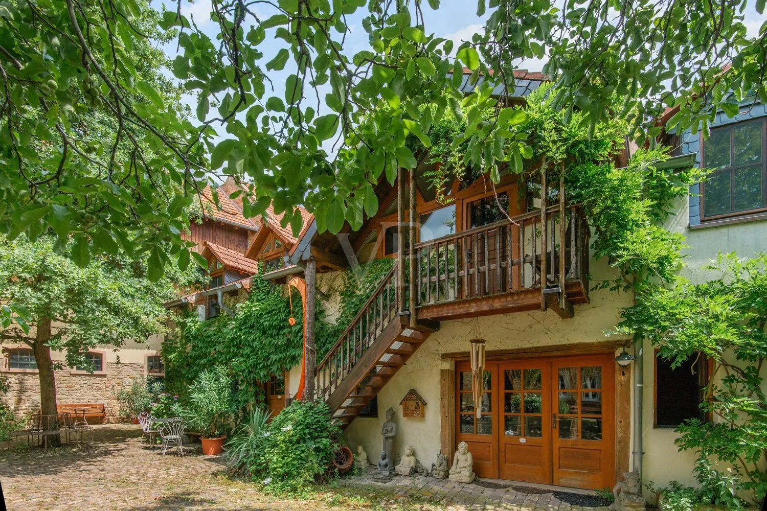 Hofansicht Apartmenthaus