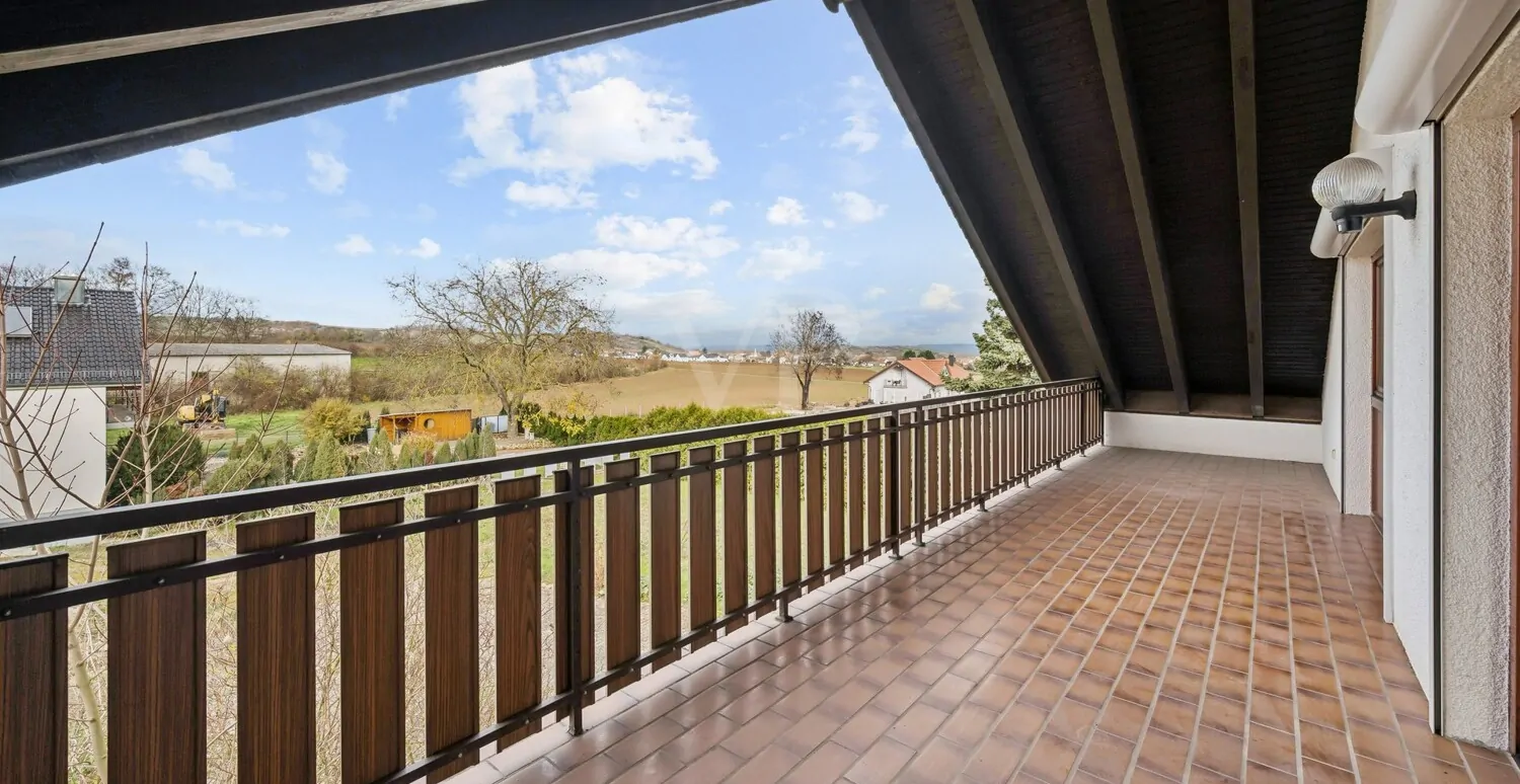 Loggia mit Weitblick