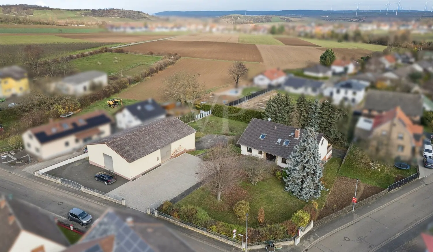 Blickrichtung Norden