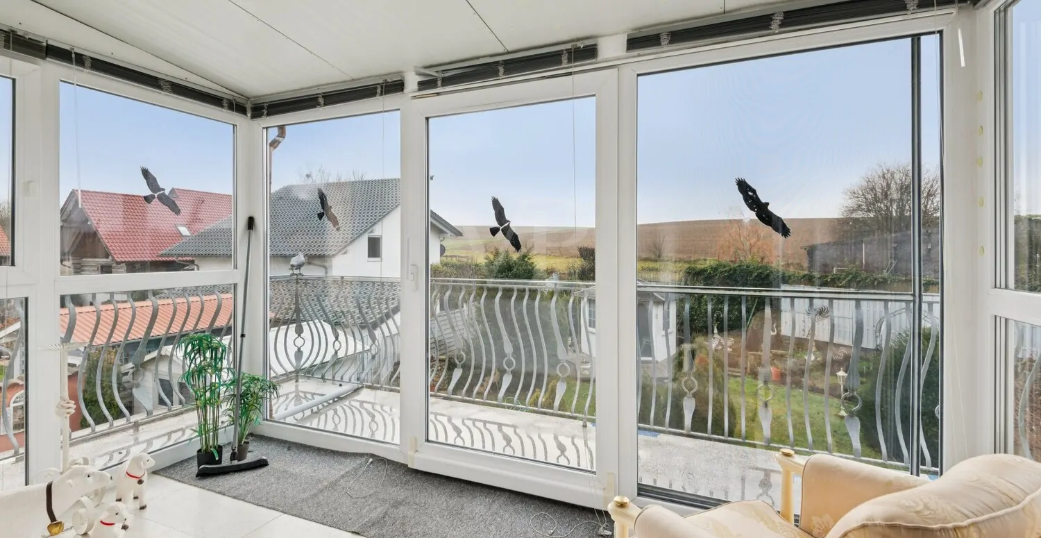 Wintergarten im Obergeschoss