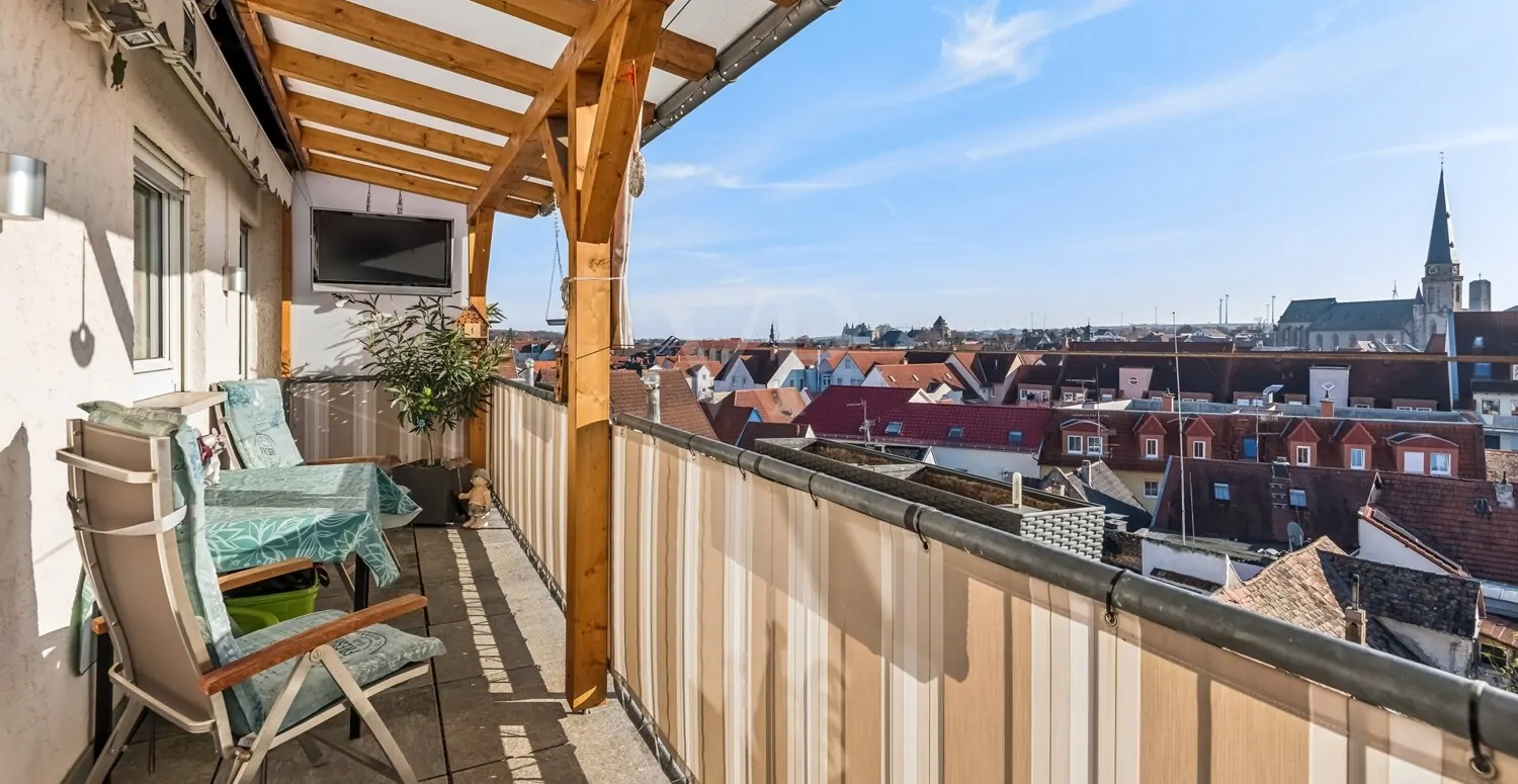 Blick über die Stadt