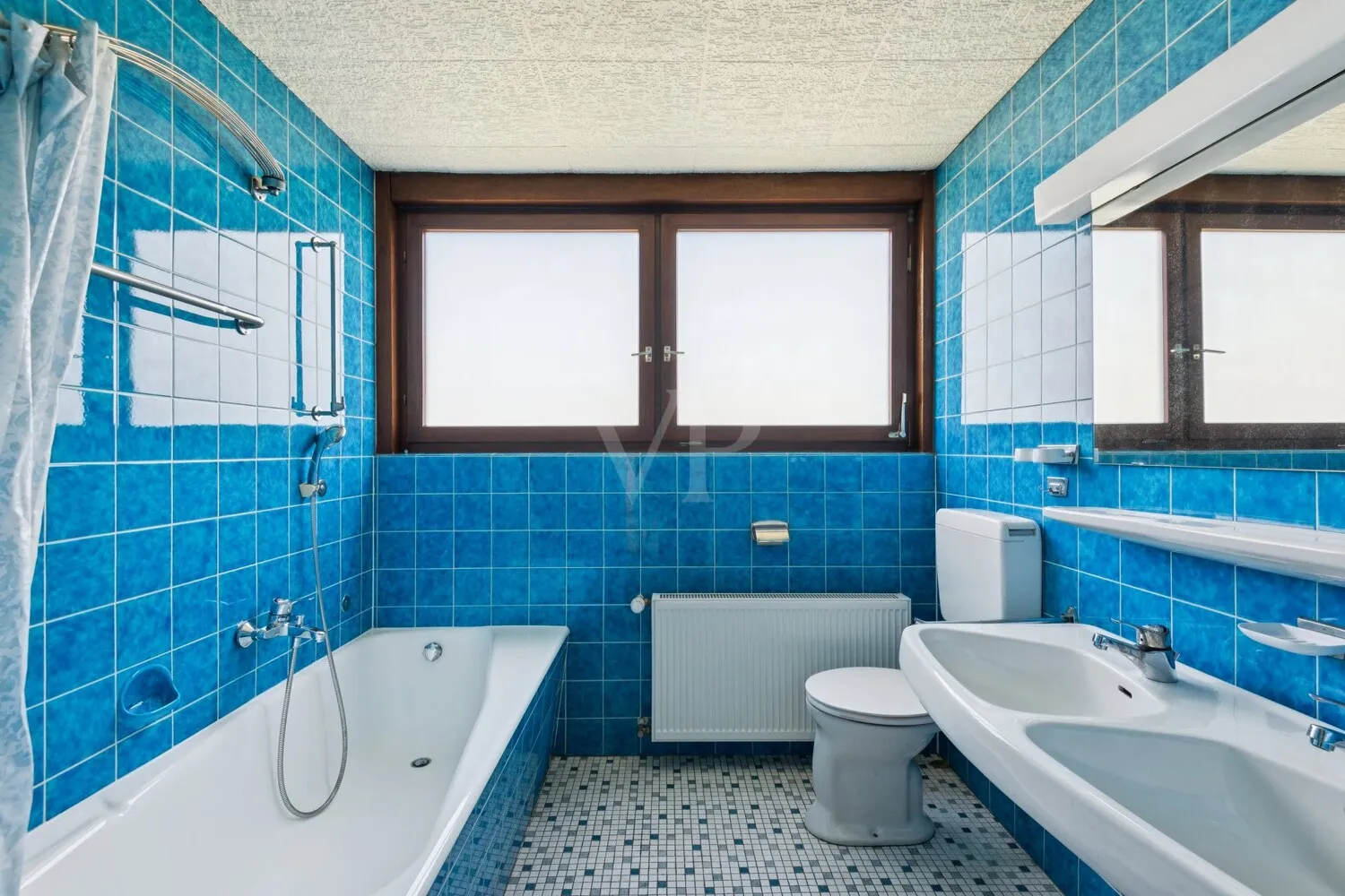 Badezimmer im Dachgeschoss