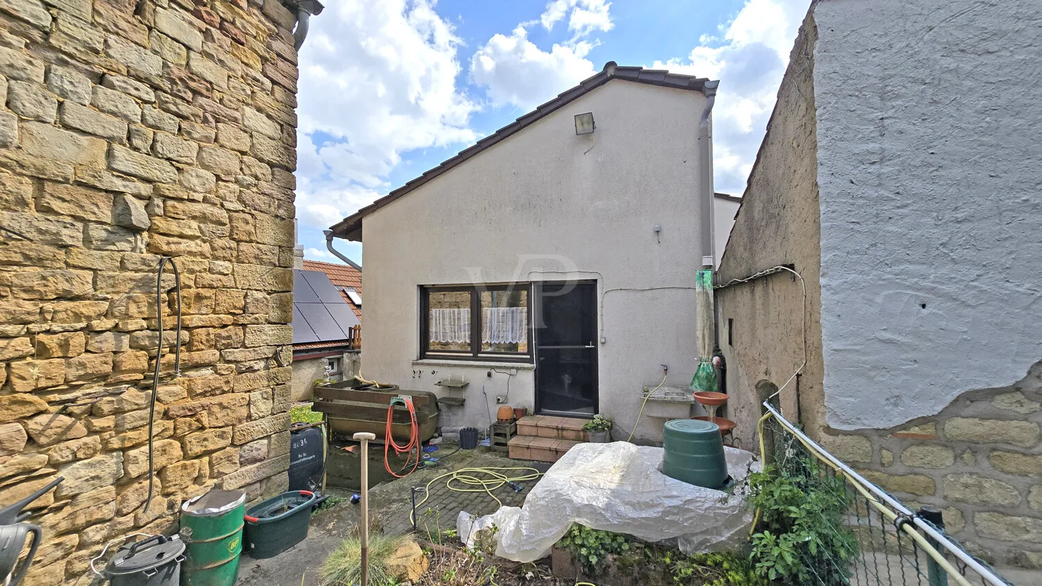 Rückansicht Anbau Haus Nr. 23