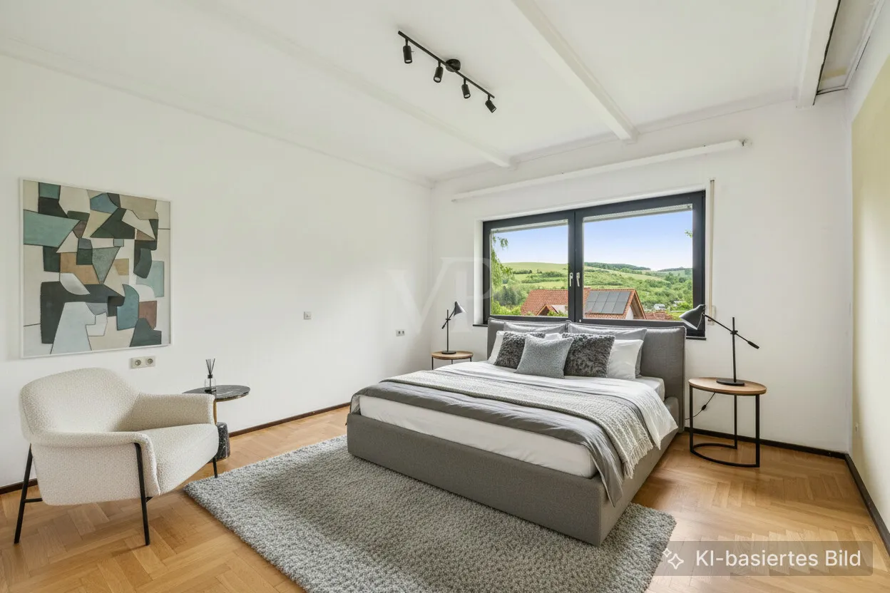 KI Beispiel Schlafzimmer