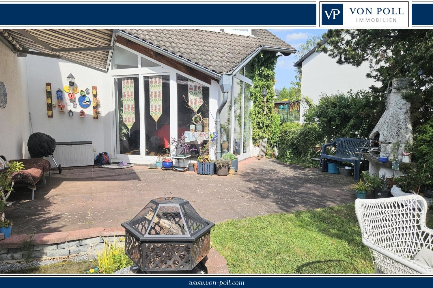 Garten mit Privatsphäre