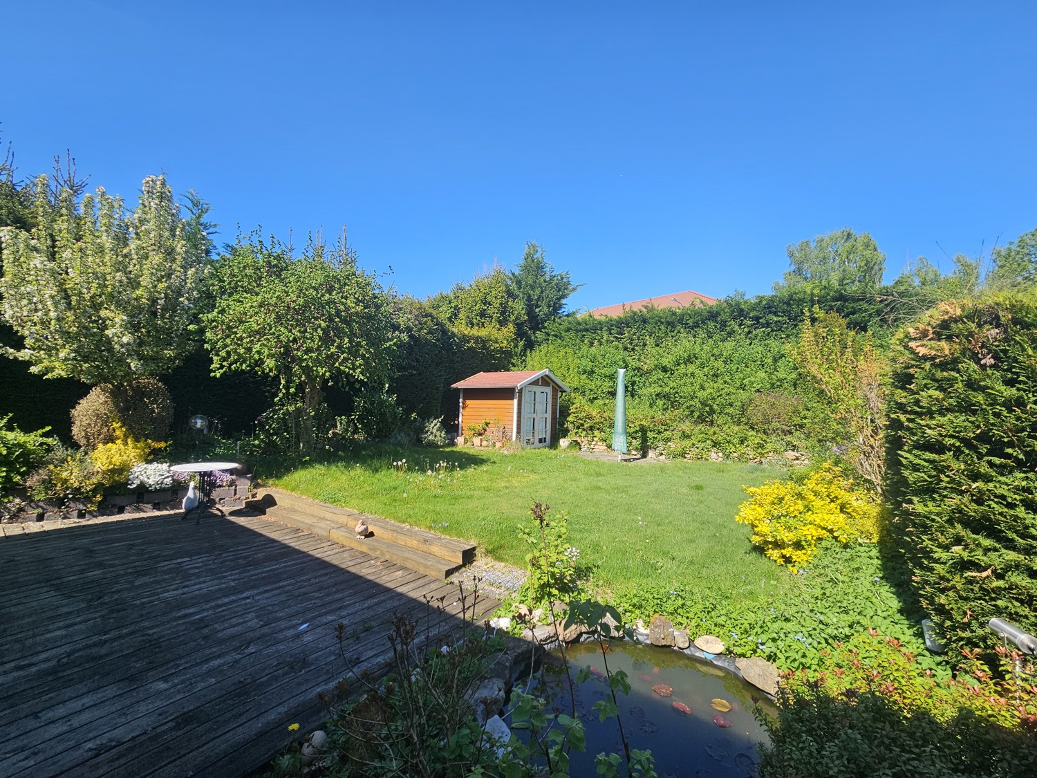 Blickgeschützter Garten