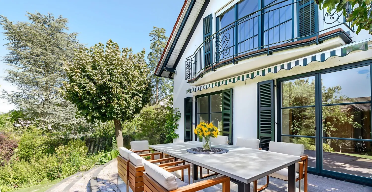 Für gesellige Runden auf der Terrasse