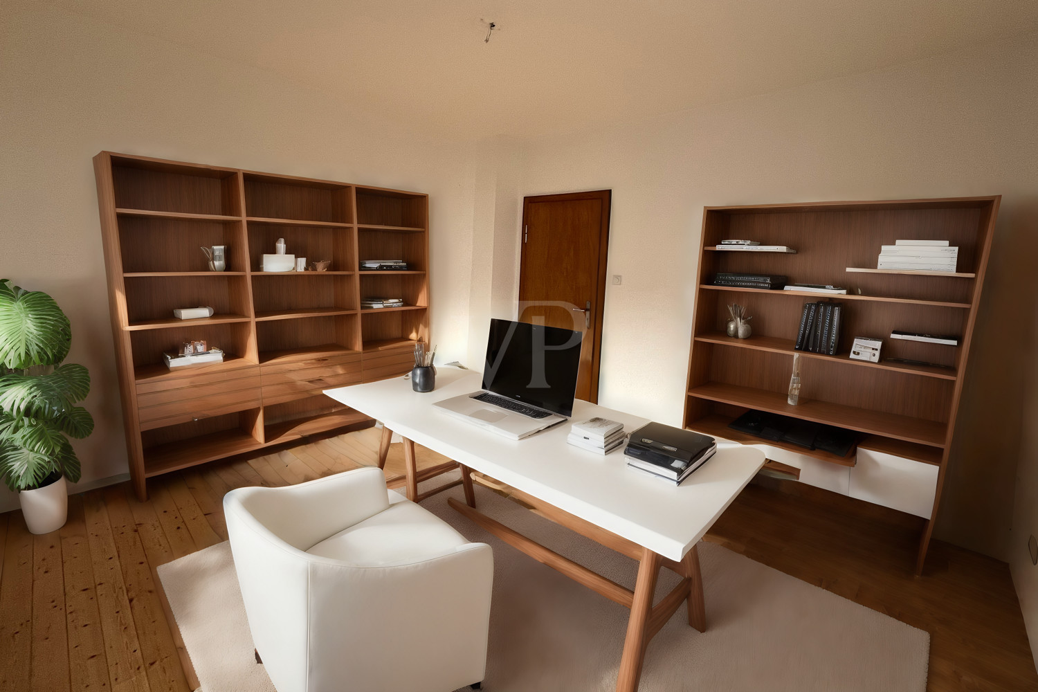 Mögliche Möblierung - Fexible Nutzung als Büro oder Gästezimmer