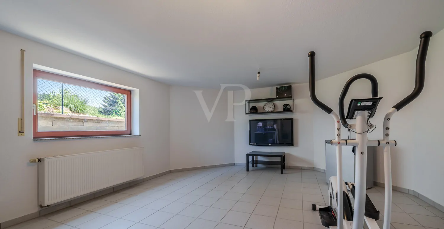 Flexibel nutzbarer Hobbyraum im Untergeschoss