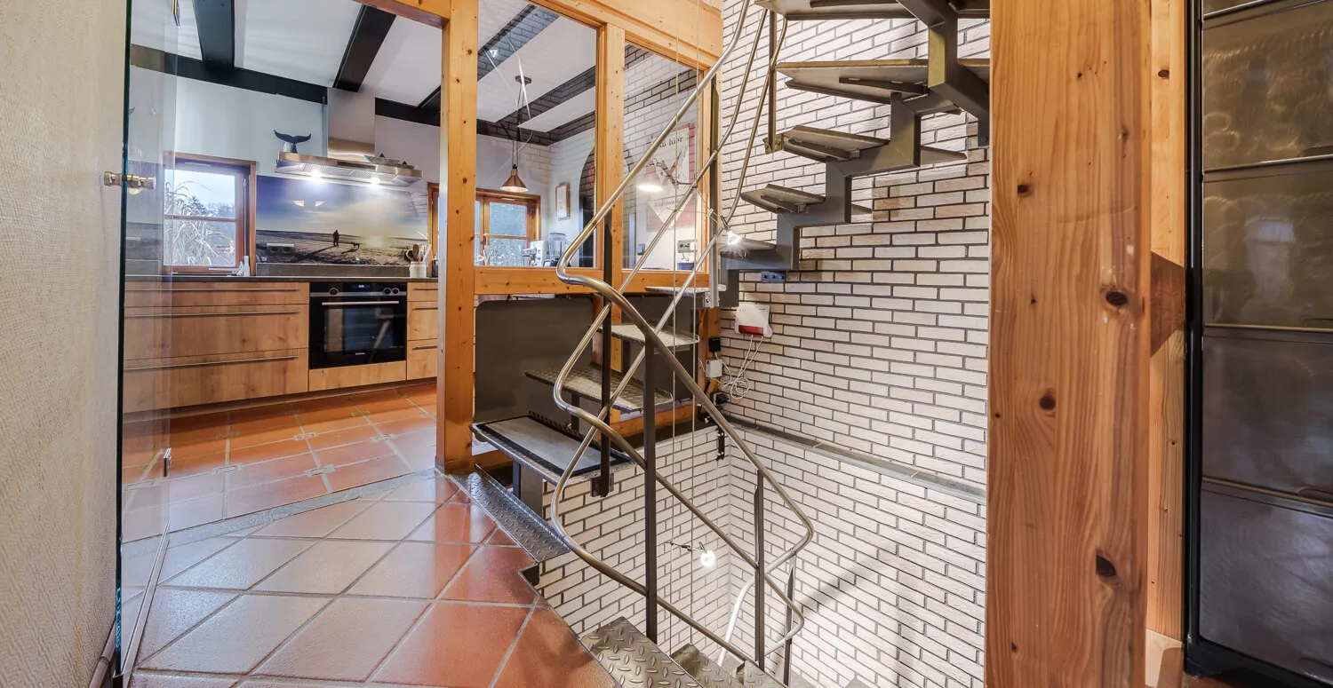 Außergewöhnliches Treppenhaus