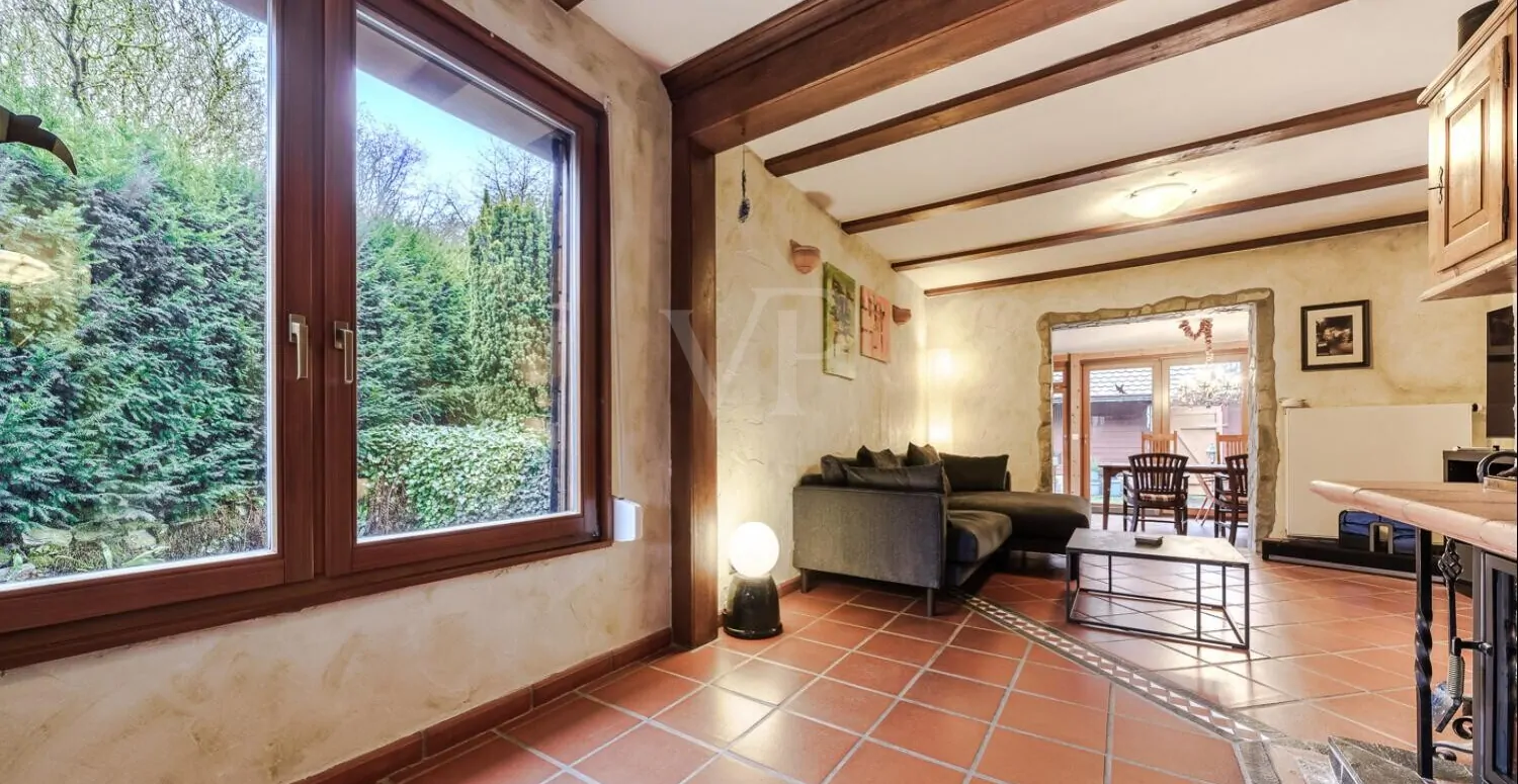 Blick zum Wohnbereich