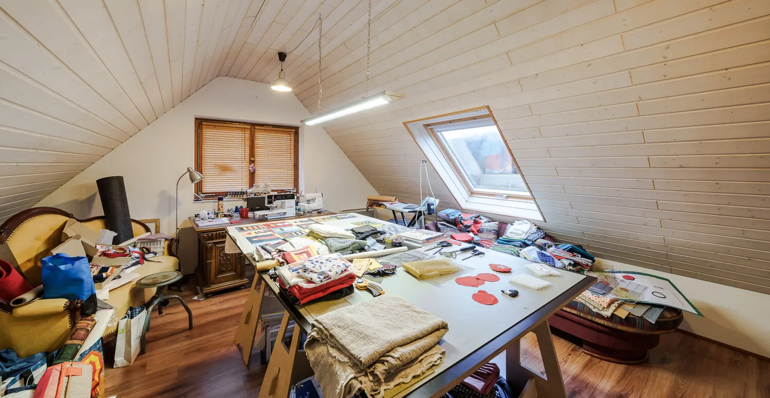 Dachstudio über Garage