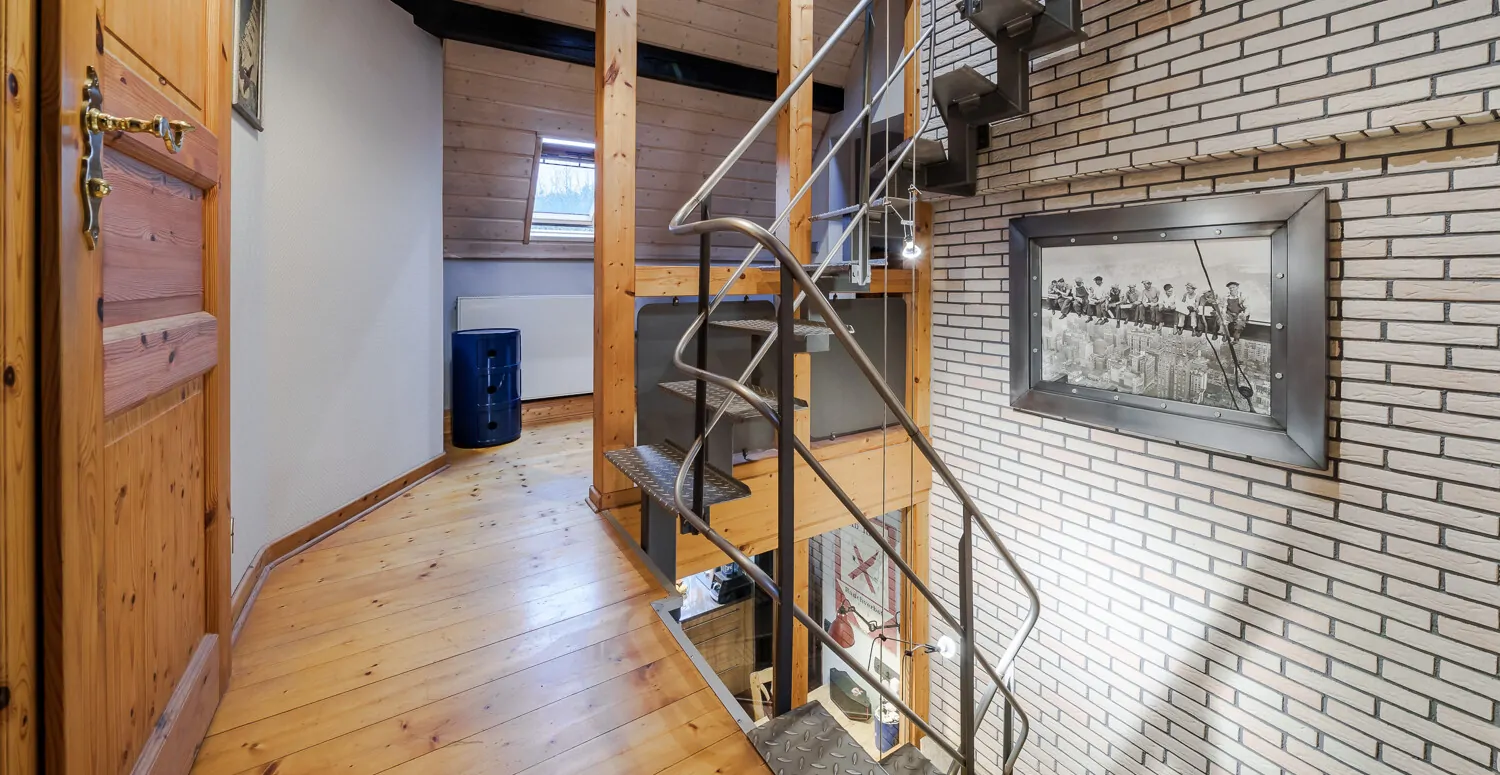 Treppenhaus im Obergeschoss