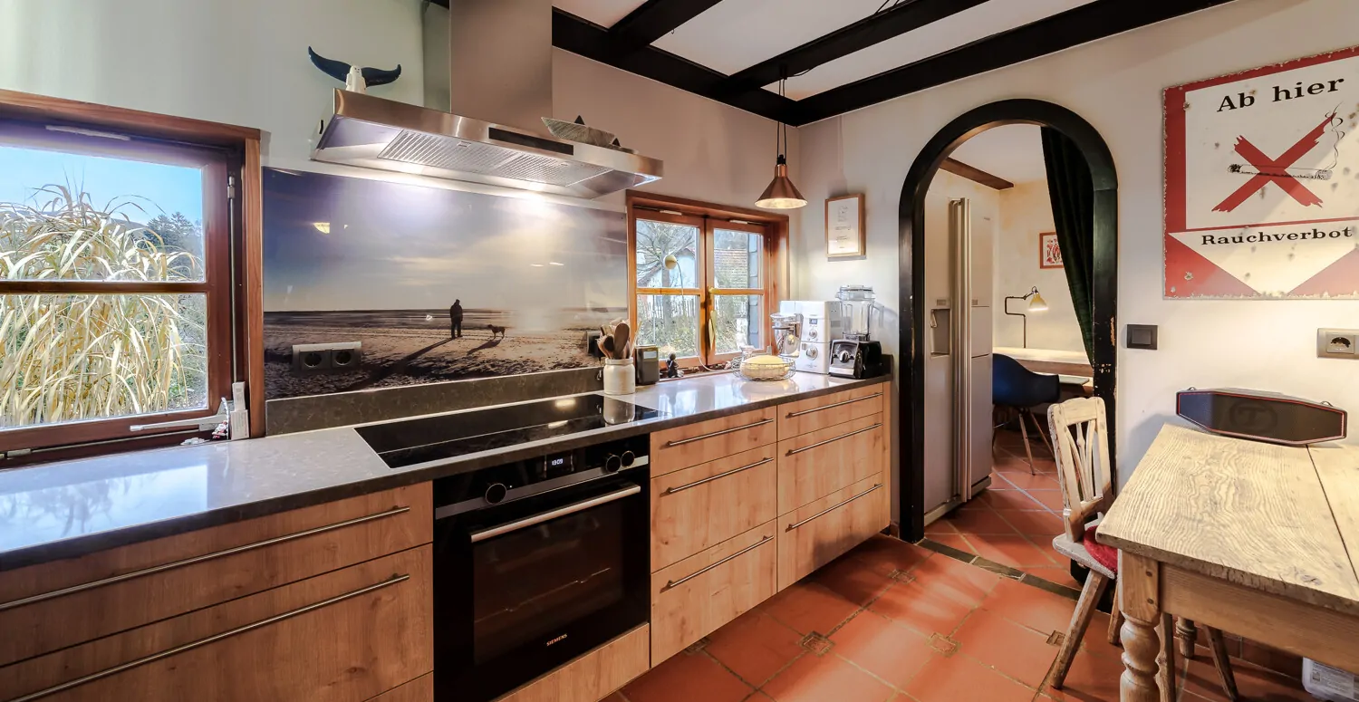 Wertige Einbauküche